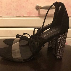 Lace up heels